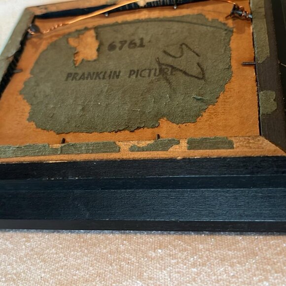 Vintage Framed Foil Art Wall Decor MCM Hollywood Regent - Picture 8 of 10